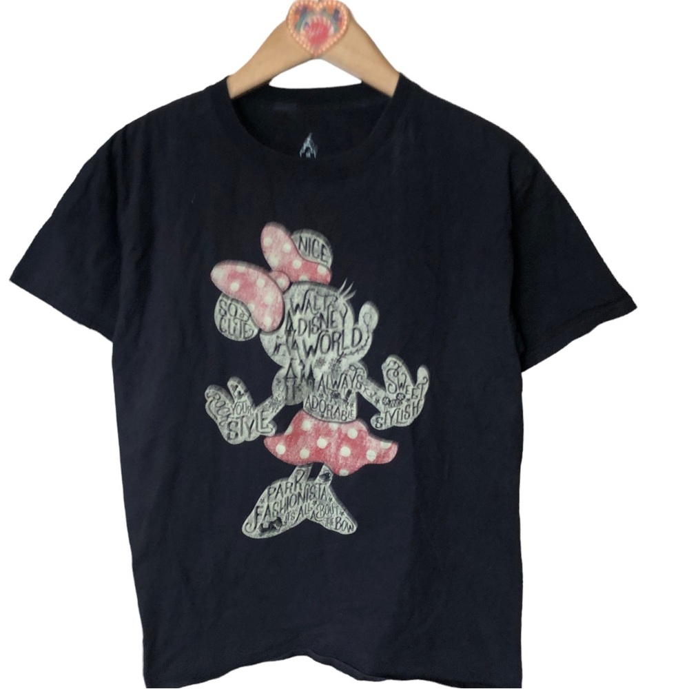 Minnie Mouse Walt Disney World T-Shirt for Adults – Black